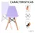 Set de 4 sillas infantiles azul - comprar en línea