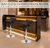 Set 4 Bancos altos giratorios negros - comprar en línea