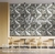 PANEL DECORATIVO 3D PLATA 50X50CM-12PCS - tienda en línea