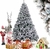 ÁRBOL DE NAVIDAD NEVADO 2.1M