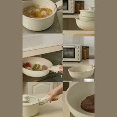 Bateria de Cocina 12 Piezas Antiadherente en internet