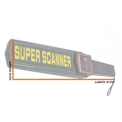 Detector de Metales Portátil Scanner para Seguridad - comprar online