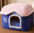 Imagem do Casa dobrável para cães e gatos, cama para inverno, canil para dormir, ninho r