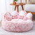 Cama para cachorro e gato, redonda, grande, casa para animais de estimação, pe - comprar online