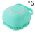 Silicone cão banho massagem luvas escova pet gato ferramenta de limpeza do banh