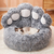 Cama para cachorro e gato, redonda, grande, casa para animais de estimação, pe - comprar online
