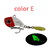 Isca de Pesca Metal VIB, Spinner Sinking, Colher Giratória, Pin Crankbait, Lant na internet