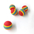 Bola colorida Natural espuma gato brinquedo, jogo interativo, mastigação, chocalho arranhão, Pet Training Supplies - comprar online