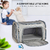 Airline Aprovado Pet Carrier Bag, Mochila lateral macia, Sacos de viagem, Transporte para cães pequenos e gatos, Outgoing - comprar online
