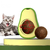 Comestível Lick Wall Balls para Pet Cat, Abacate Catnip, Brinquedos para gato, Produtos Spinable, Kitten Supplies - comprar online