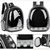 Transparente Pet Carrier Backpack, Cápsula Transparente, Bubble Pet Backpack, Pequeno animal filhote de cachorro Kitty e pássaro, respirável para viagens - loja online