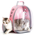 Imagem do Transparente Pet Carrier Backpack, Cápsula Transparente, Bubble Pet Backpack, Pequeno animal filhote de cachorro Kitty e pássaro, respirável para viagens