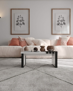 Mesa de Centro Safira - Sala de estar - Preto/branco (dez180) - loja online