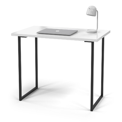 Escrivaninha Mesa de Computador Industrial Mdf Branco BRF (BRF01)