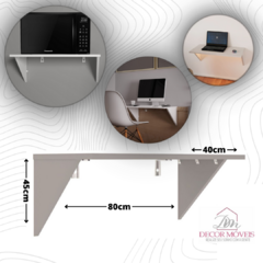 Bancada Mesa de Escritório Status Suspensa Cozinha Home Office (banc02) - comprar online
