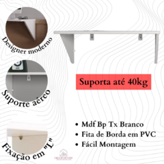 Bancada Mesa de Escritório Status Suspensa Cozinha Home Office (banc02) - comprar online