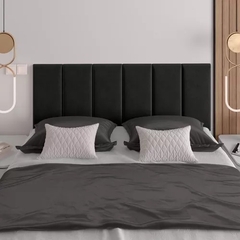 Conjunto Quarto 2 Mesas De Cabeceira Com Painel de Cabeceira De Cama casal1,40cm - comprar online