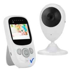 Babá Eletrônica Vídeo Monitor Colorido Visão Noturna + Sensor de Temperatura - comprar online