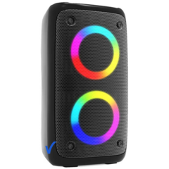 Caixa de Som Bluetooth com LEDS Potente Microfone 8910 (1052)