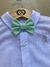 KIT LONGO 4 PEÇAS LINHO VERDE CLARO - (BABY 0 Á 12 MESES) na internet