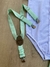 KIT CURTO 4 PEÇAS VERDE CLARO - (BABY 0 Á 12 MESES) - VH style - batizado pajem