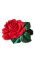 Presilha Rosa Vermelha