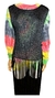 Vestido Franjas Tie Dye na internet