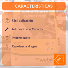 Base Coat 30kg WEBER SAINT GLOBAIN - comprar online