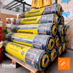 Membrana Asfáltica con Aluminio Flexible Tricapa ORMIFLEX
