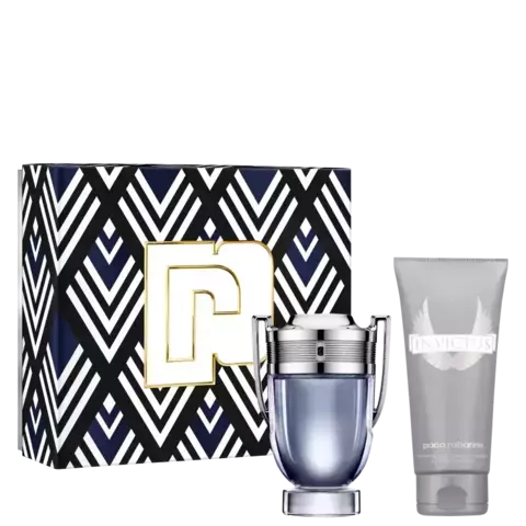 Kit Invictus Paco Rabanne 100ml + Gel de Banho 100ml - Eau de Toilette