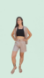 Cropped ribana preto - comprar online