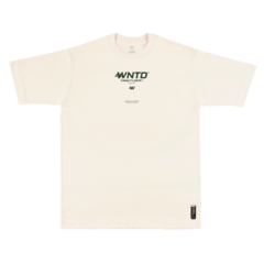 Camiseta Wanted "By The Streets" Off White