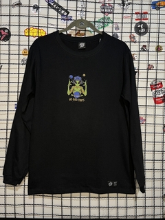 Camiseta manga longa monte leste “no bad trips”