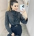 Camisa Poá - Preto e bolinhas Branca