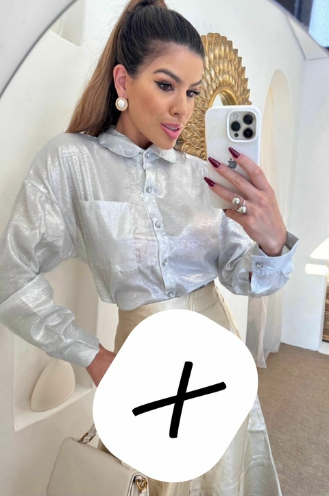 Camisa Metalizada