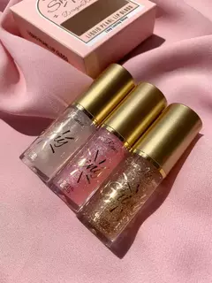 lip gloss con aplicador grande y brillitos - comprar online