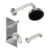 GRIFERIA HIDROMET WIN DUCHA C/TRANSF 40003CR - comprar online