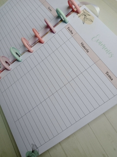 Agenda de estudio Universitaria/ terciario - Helga Print