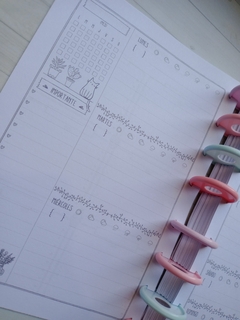 Planner Semanal Gatitos - comprar online