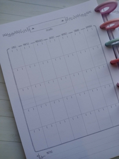 Planner Semanal Gatitos en internet