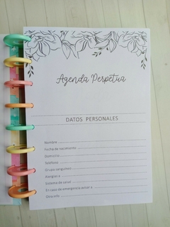 Agenda Perpetua Floral