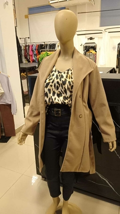 Saco paño largo con lazo - comprar online