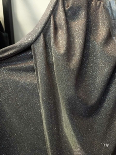 Imagen de Vestido plateado brilloso