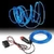 Hilo LED 12V Toma Encendedor 5 Metros Azul