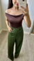 Calça Paris Verde Militar na internet