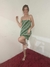 Vestido verde de rayas en internet