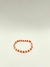Pulseira de Miçanga Laranja e Branco na internet