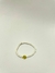 Pulseira de Miçanga Branca com Smile face na internet