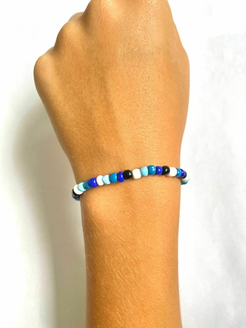 Pulseira de Miçanga Colorida