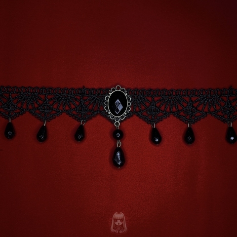 Choker Mortícia